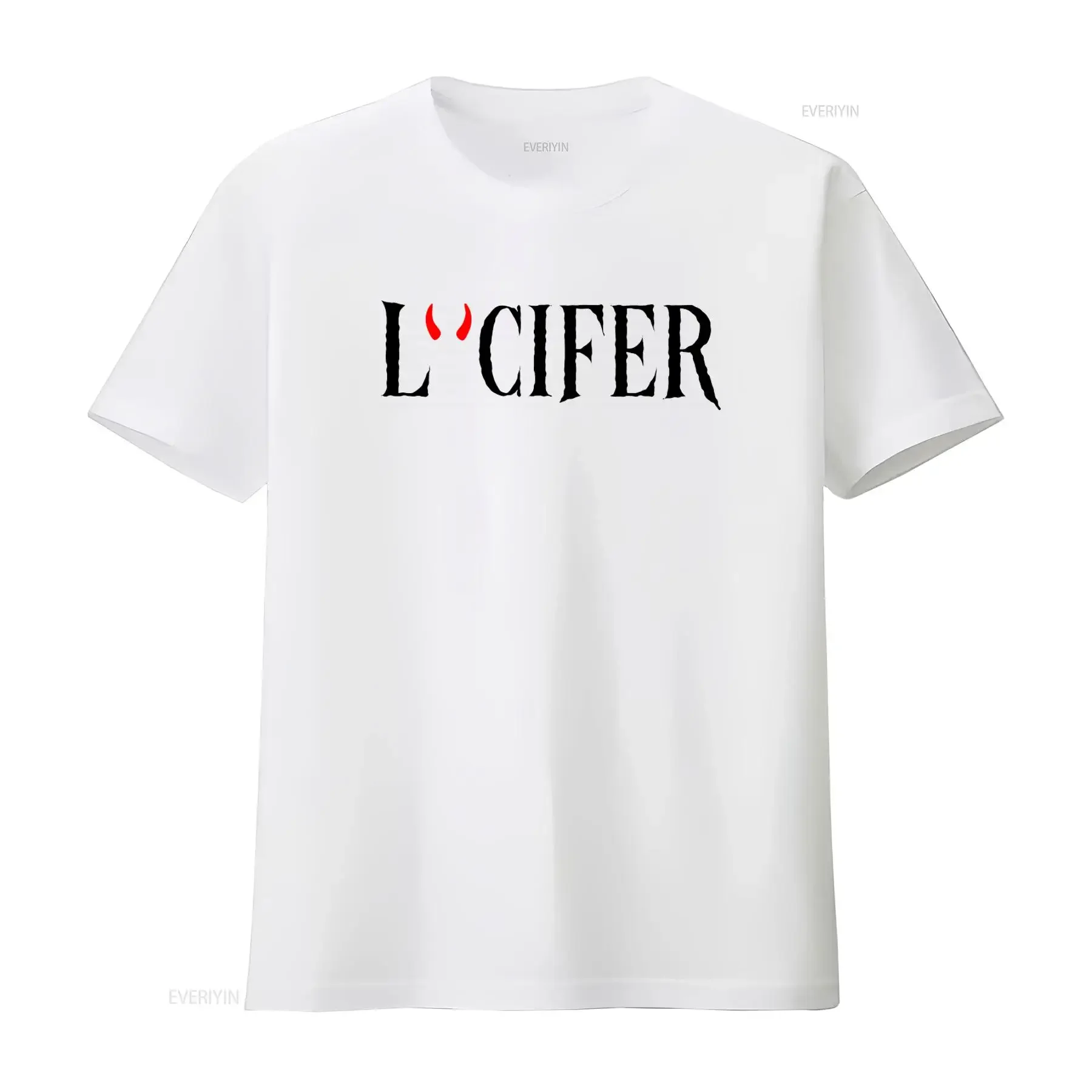 Lucifer Morningstar TV Show Inspired T Shirt Lux Nightclub Los Angeles Design with Tom Ellis Vampire Theme vintage Washed