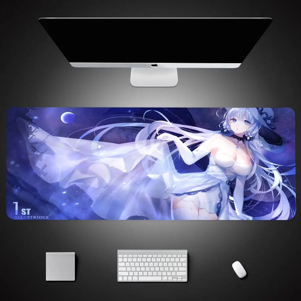 U-Unzen A-Azur L-Lane G-Game Anime Mouse Pad Mouse Pad Gaming Mousepad Speed Desk Mat Laptop Gaming Mats For Office Carpet Desk