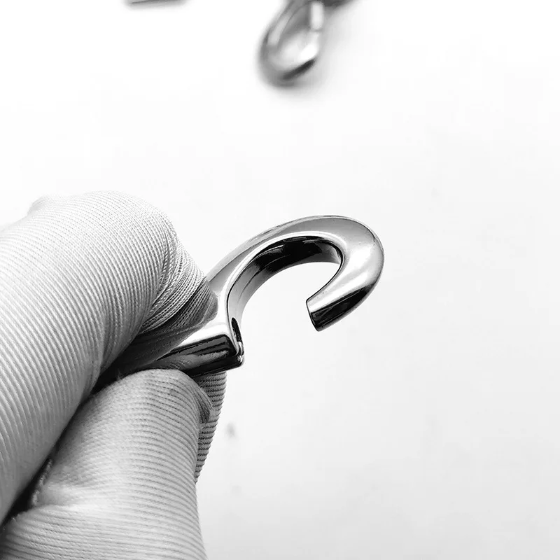 5Pcs Outdoor Rotating Metal Buckle Backpack Connector Fishing Clasp Luggage Hardware Accessory Carabiner