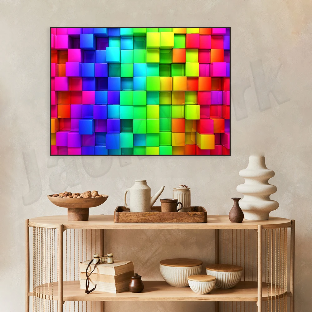 Multicolor bright abstract pai - 3D Printing York 评论和价格