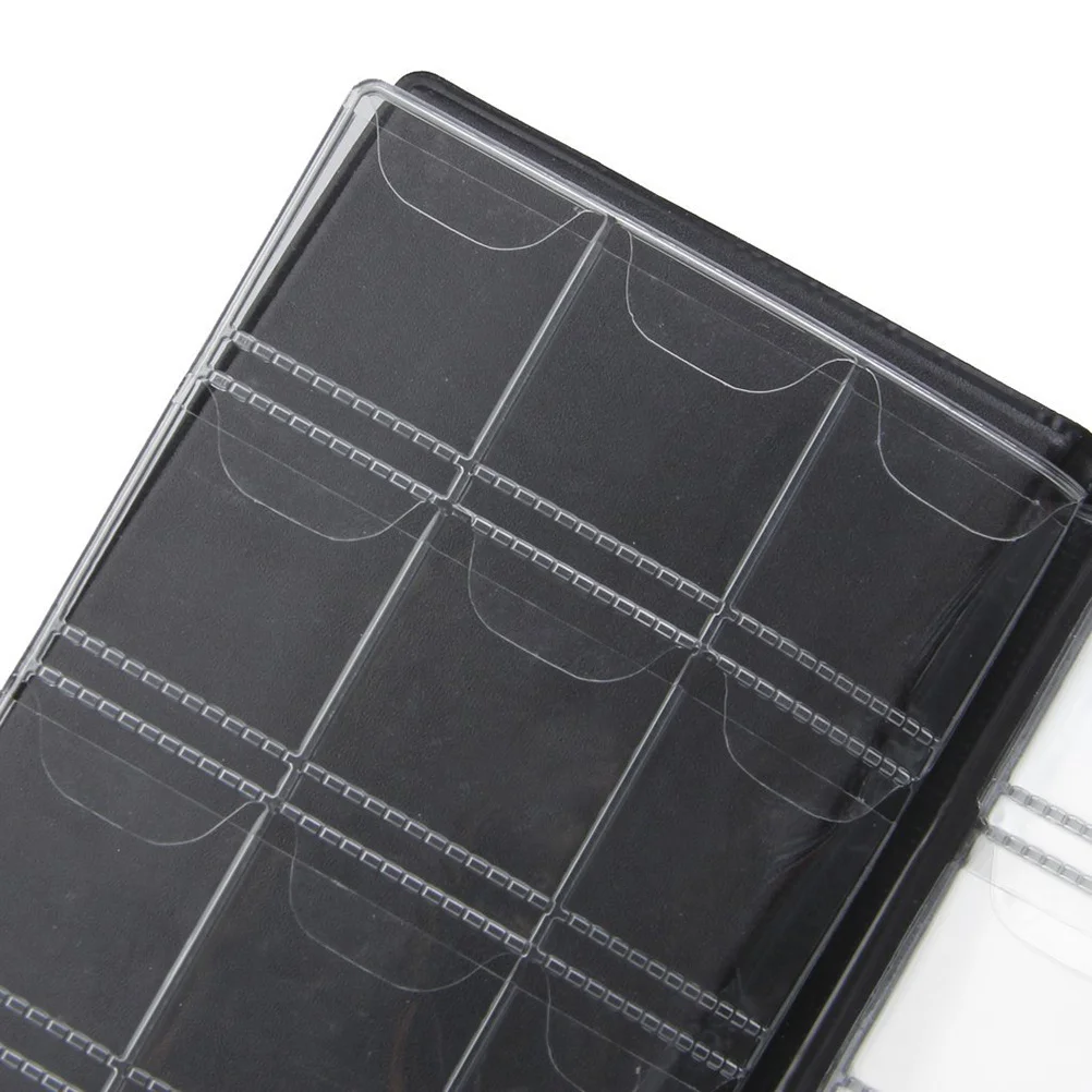 كتاب جمع العملات المعدنية 15X11Cm 3X3Cm شبكات للعملات المعدنية قبعات الرموز ميداليات شارات تخزين عرض ألبوم Pu Opp