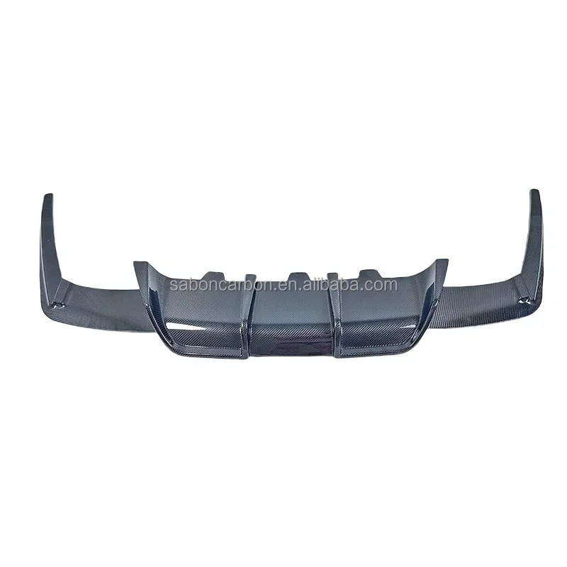 M6 Rear Diffuser Vor style Carbon Fiber Rear Bumper Lip Diffuser Spoiler For BMW F06 F12 F13 M6