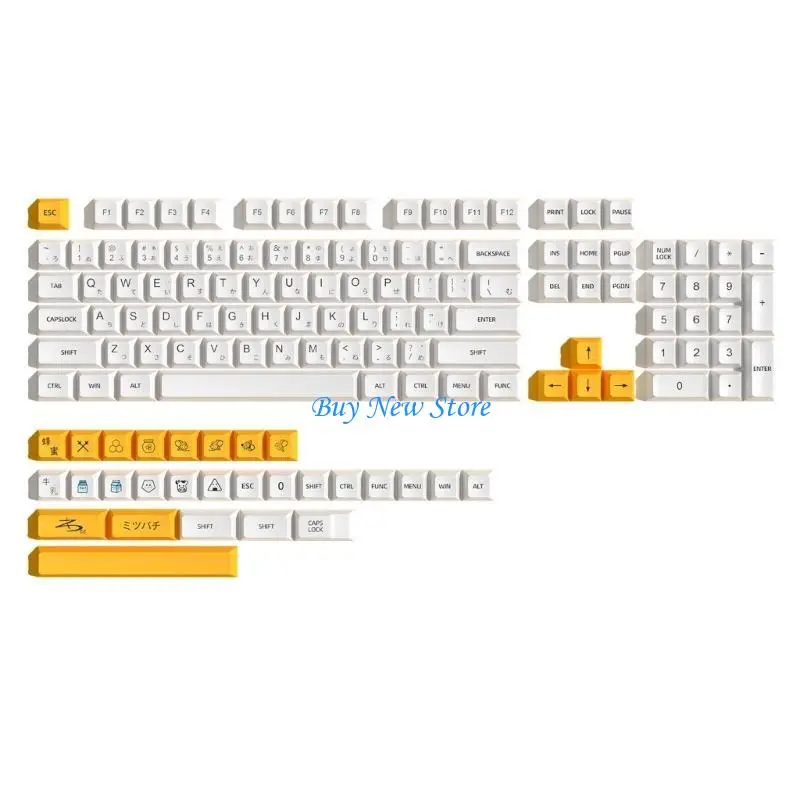 20CE 132 KEYS PBT KEYCAPS XDA Profile Dye-Sub Keycap for Cherry MX Switch لوحة المفاتيح الميكانيكية