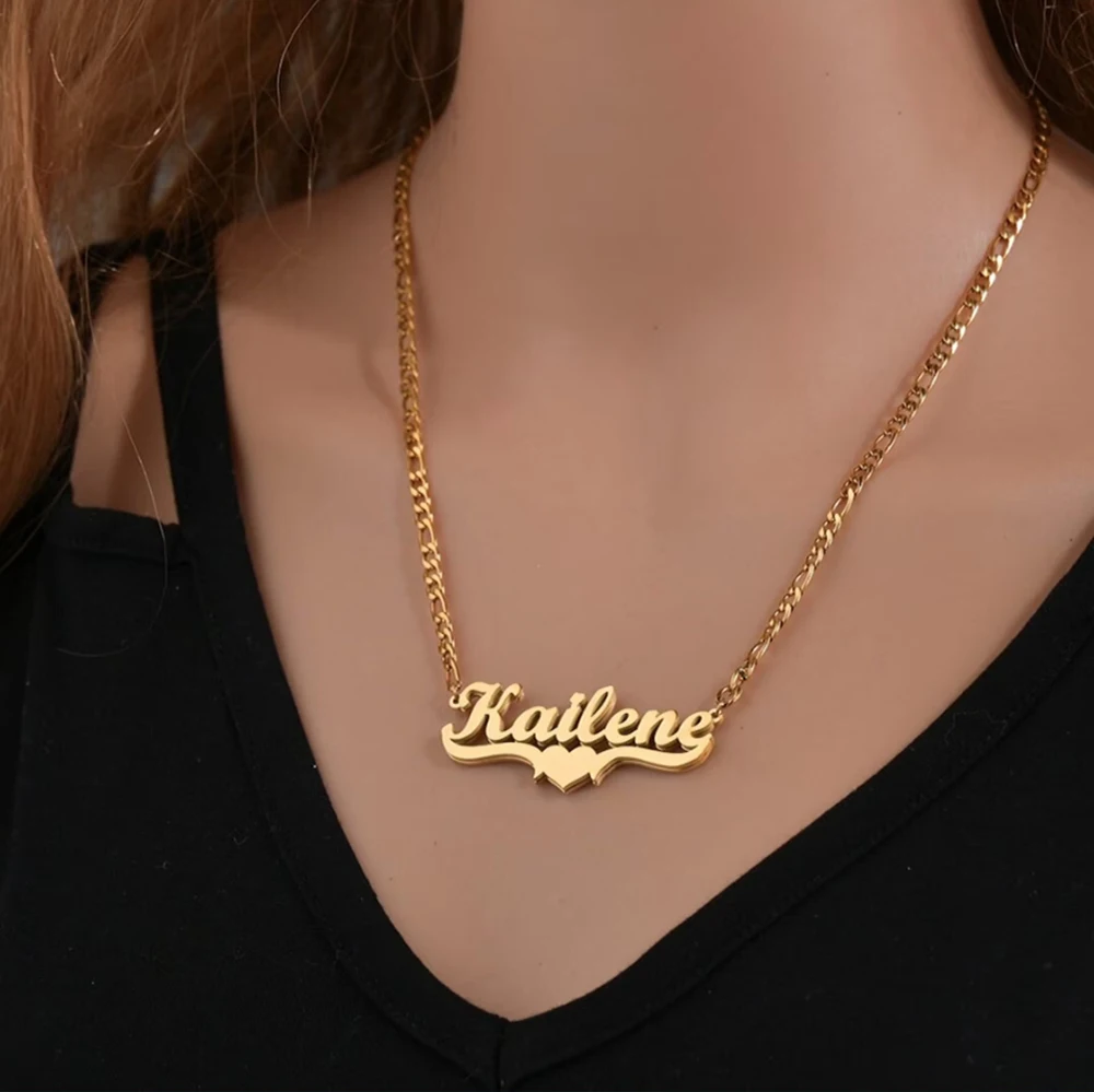 

Necklace Custom Name Pendant Personalized Name Necklace Women's Name Necklace Jewelry Gift for Her
