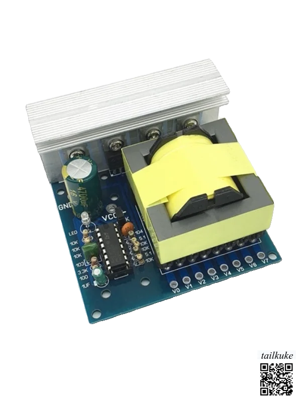 500W DC 12V 24V to AC 18V 0-220V-380V Inverter Circuit Board Pre-stage Boost Module