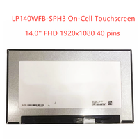 14.0'' FHD LP140WFB-SPH3 LP140WFB(SP)(H3) LGD063E LED IPS LCD On-Cell Touchscreen Display Panel Without Frame 1920X1080 40pins