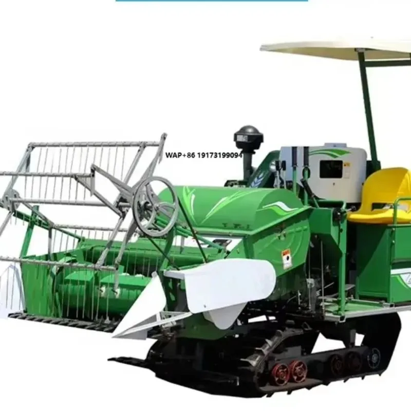 New Small Mini Rice Wheat Combine Harvester with Low Price