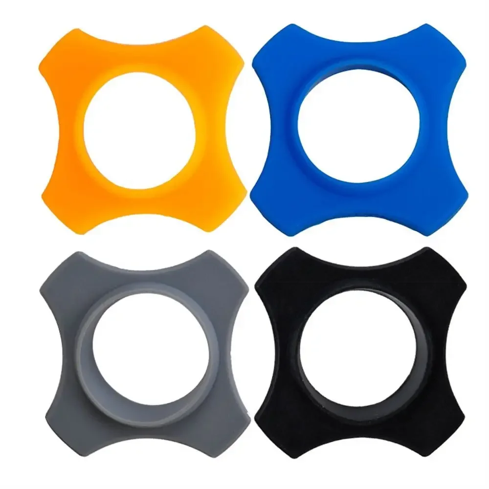 Shakeproof Silicone Microphone Holder Anti-Rolling Mic Protection Ring Bottom Rod Sleeve for BBs Mic KTV DJ Device
