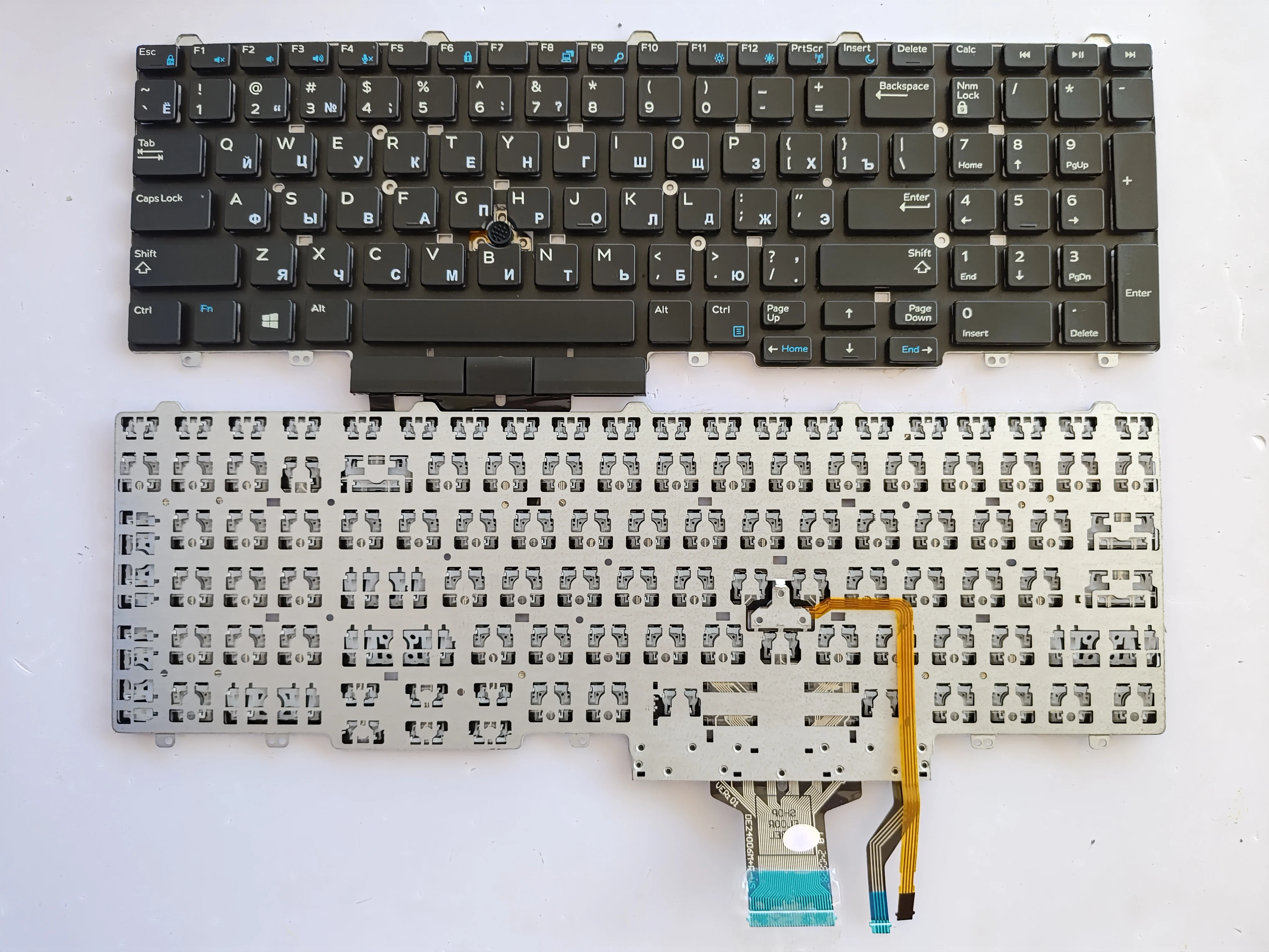 

RU Layout for Dell Latitude 0383D7 5570 E5550 5580 E5570 E5580 5550 Laptop Keyboard