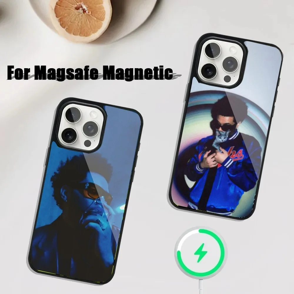 Rapper The W-Weeknd Phone Case For iPhone 16,15,14,13,12,11,Plus,Pro,Max Mini Magsafe Magnetic Wireless Charging