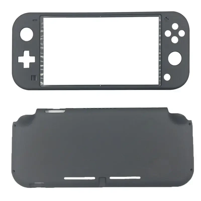 

Complete Housing For Nintendo Switch Lite Black Frame Front Back Top Bottom Cove Blackr Faceplate Replacement