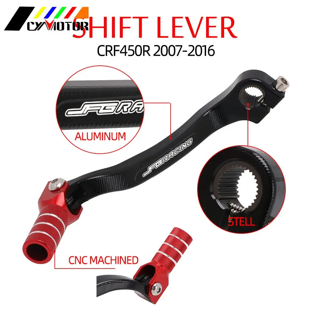 Motocycle CNC Foldbale Gear Shift Lever Shifter Pedal Brake Pedal For HONDA CRF450R CRF250R CRF 450R 250R 250 450 R 230F 250RX