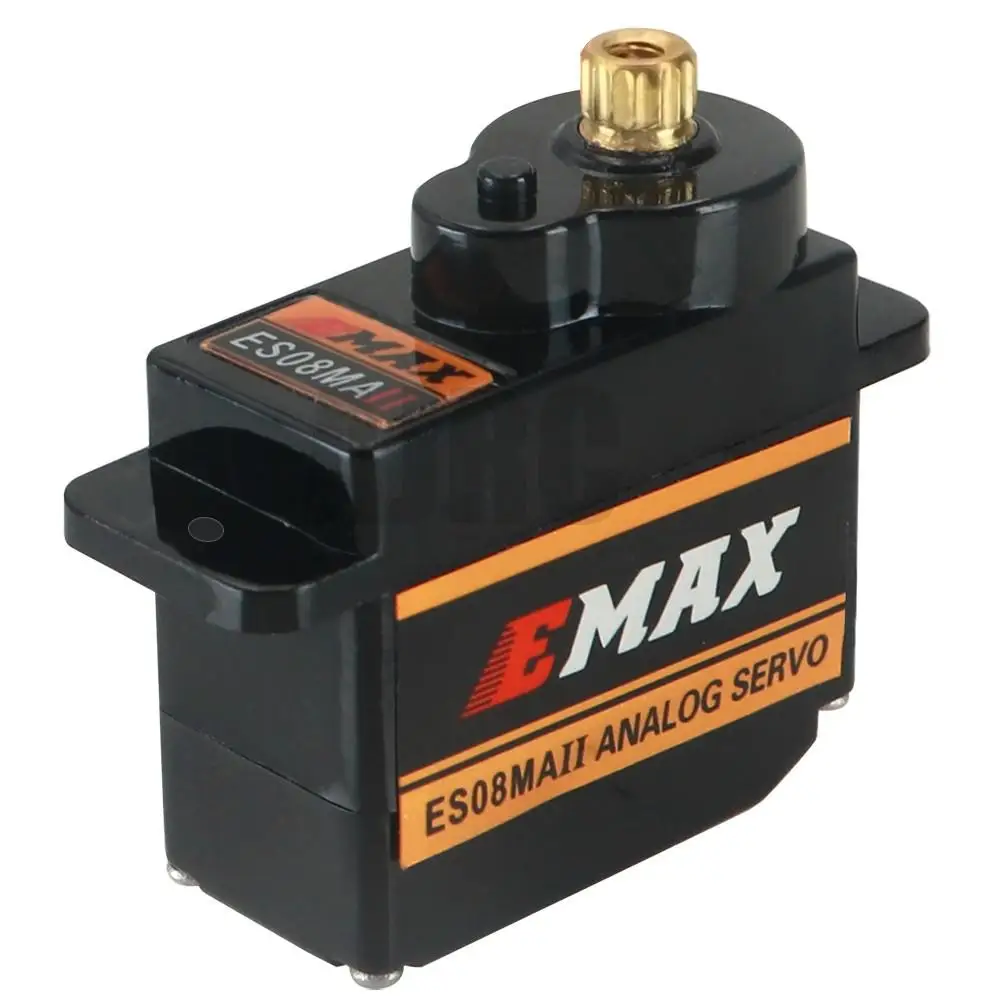 Emax Es08ma Ii 12g Analog Metal Gear Servo For Rc Car Model 1/24 Axial Scx24 90081 Axi00006 Axi00002 Gladiator Upgrade Parts