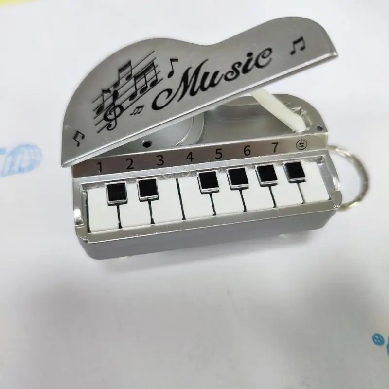 Keyboard Elektronik Keychain Interactive Sound Toy Musical Instrument Piano