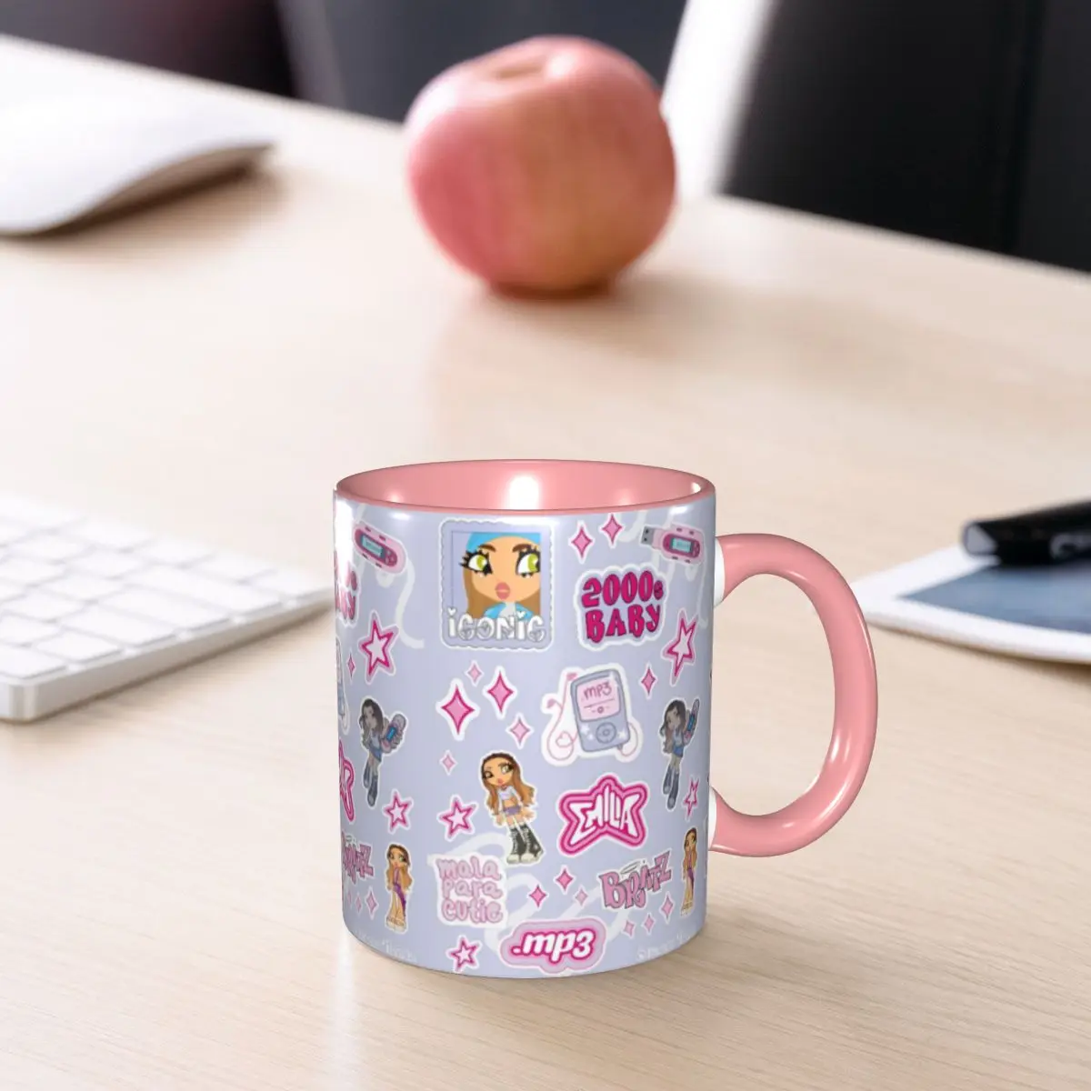 Singer Emilia Mernes Album MP3 Merch Coffee Mugs Kawaii Cup Gift For Women Men