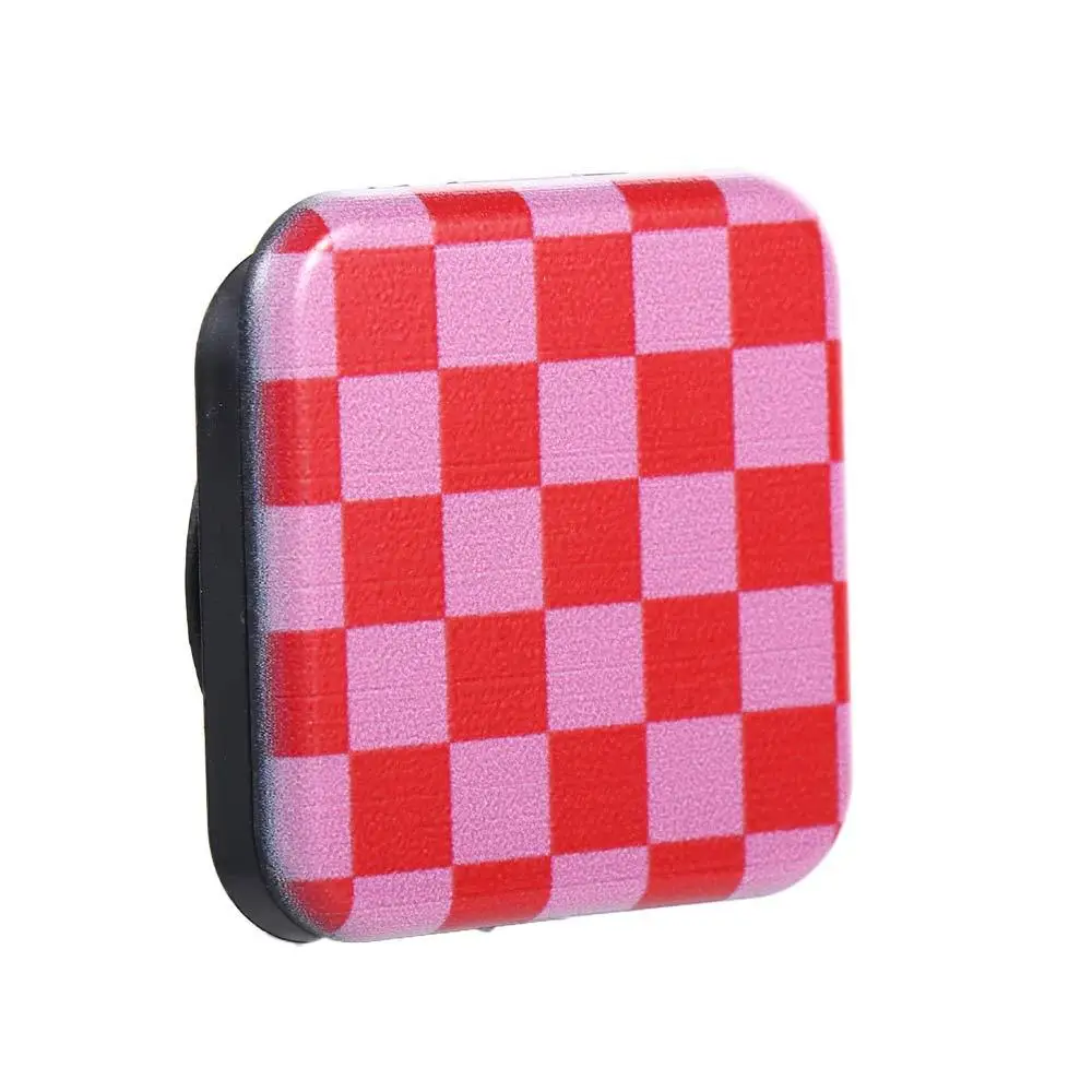 Kompaktowe lusterko do telefonu z uchwytem na palec, prezent dla niej, kobiet, dziewczyn, lusterko kosmetyczne, podstawka pod telefon, lusterko w kratę, lusterko do makijażu.