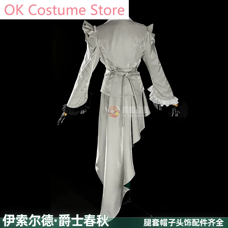 Reverse:1999 Isolde Jazz Spring And Autumn Cosplay Costume Cos Game Anime Party Uniform Hallowen Play Role Clothes Clothing