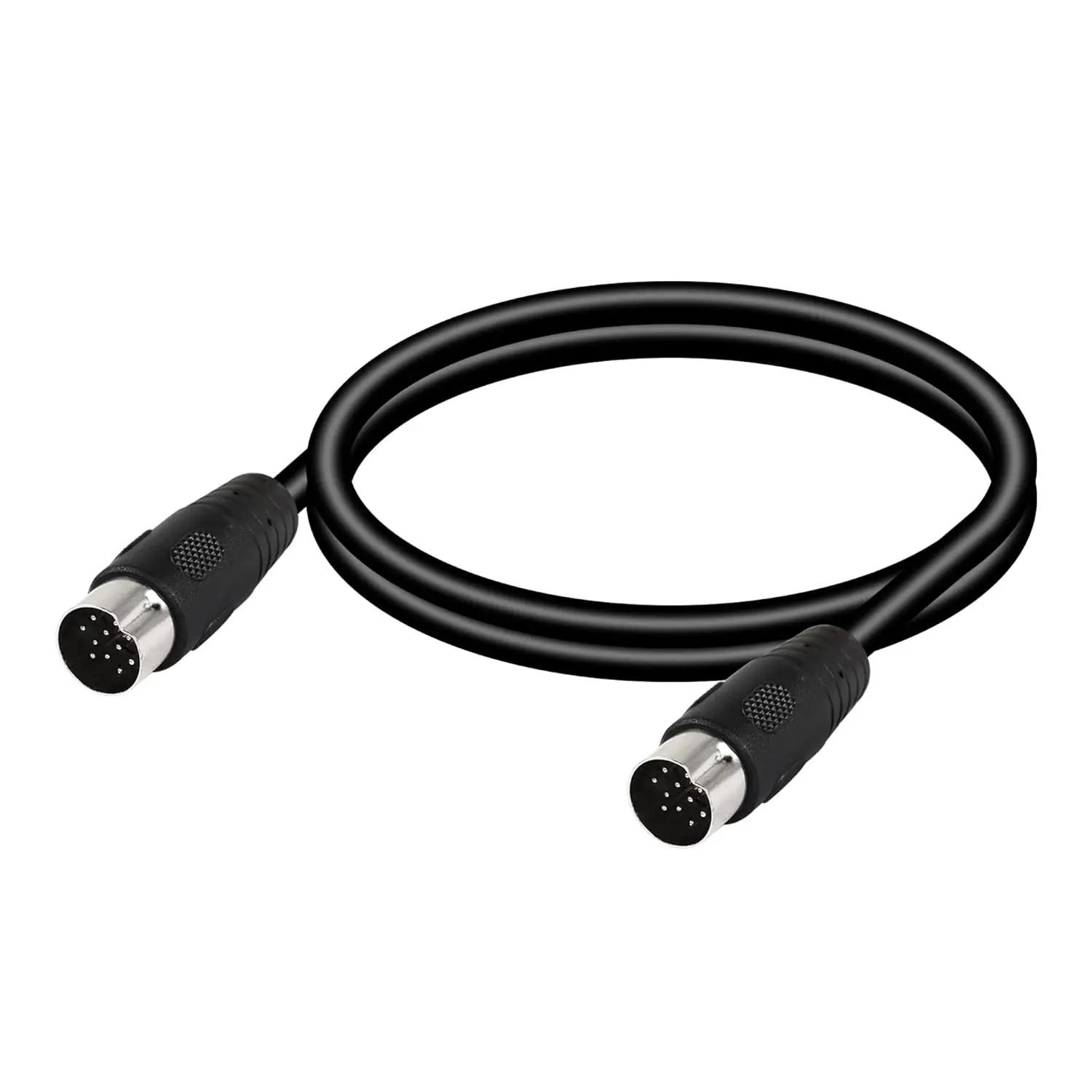 JavicTech DIN 13 PIN Male to Male Electrical Signal Control Cable, UL2919 OD9.0MM 13 PIN Extension Cable (M-M) 1M 1.5M 3M