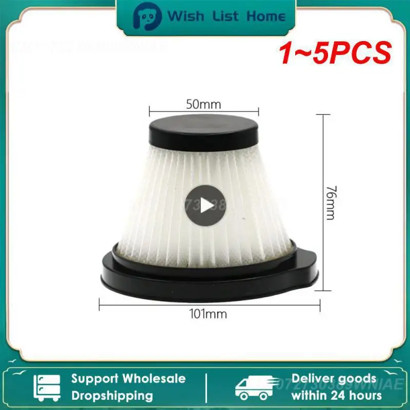 1~5PCS Vacuum Cleaner HEPA Filter ForSilvercrest Shaz 22.2 C3 Cordless Vacuum Cleaner Spare Parts Household Floor Cleaning