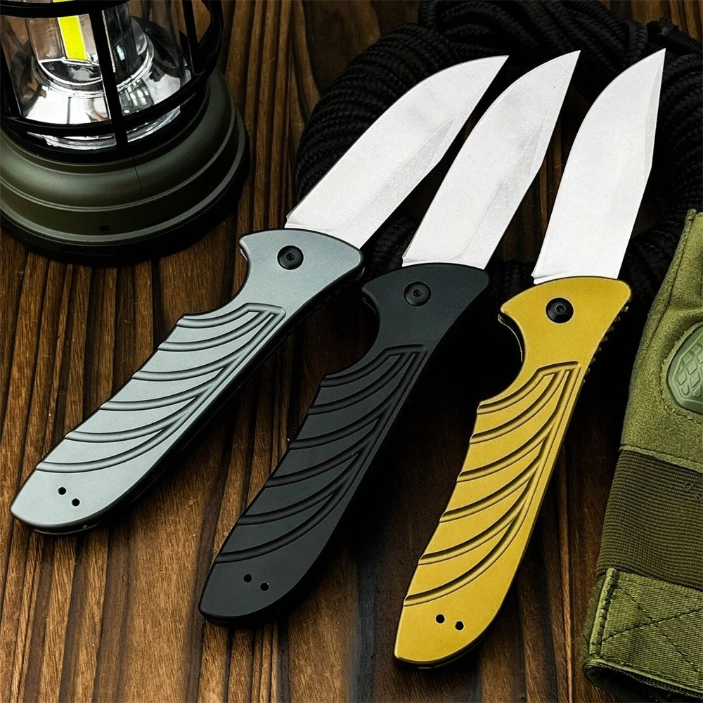 

KS 7600 Карманный складной нож для кемпинга на открытом воздухе CPM154 Лезвие с алюминиевой ручкой EDC Многофункциональные инструменты для охоты и выживания