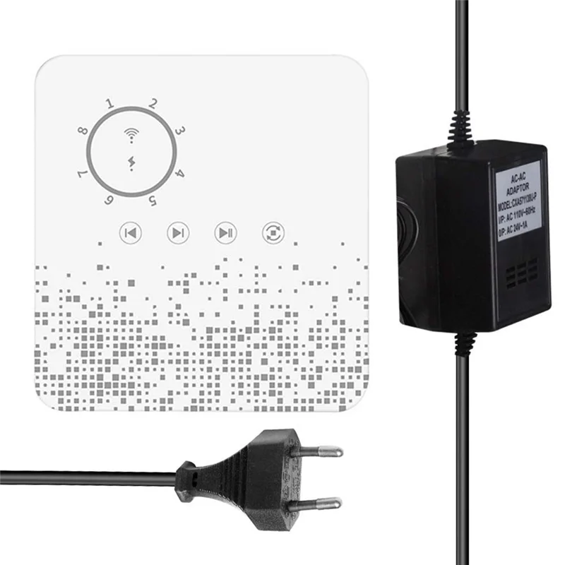 Controlador de aspersor ABLL-Tuya Wifi, temporizador de riego inteligente, dispositivo de riego automático de 8 zonas, herramientas meteorológicas para enchufe Alexa EU