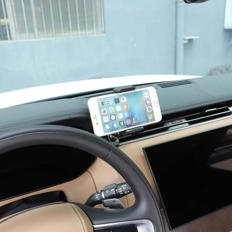 

For Land Rover Range Rover Vogue Sports 2023-2025 Car Accessories Car Center Console Mobile Phone Holder GPS Navigation Bracket