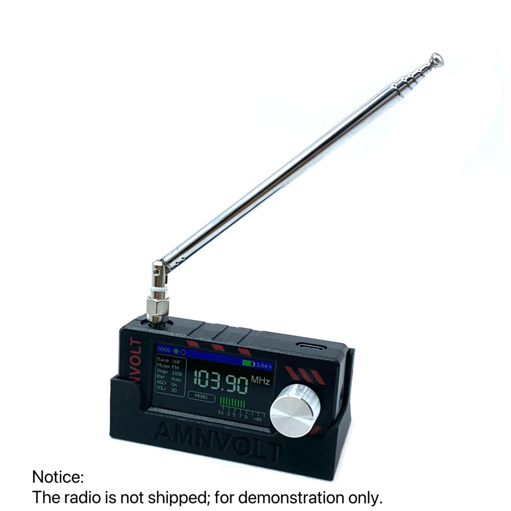 Держатель для радиоприемника, карманный мини-радиок с 3D принтом, вседиапазонная подставка для приемника, кронштейн для радиодержания для MINI4732 V1/V2/V3