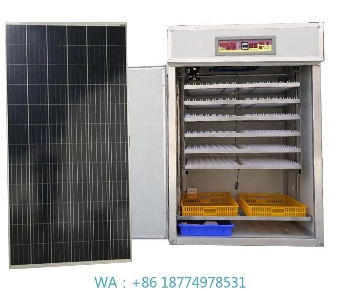 1000 Eggs Hatchery Machine Solar Eggs IncubatorFull Automatic Hatching Solar Energy