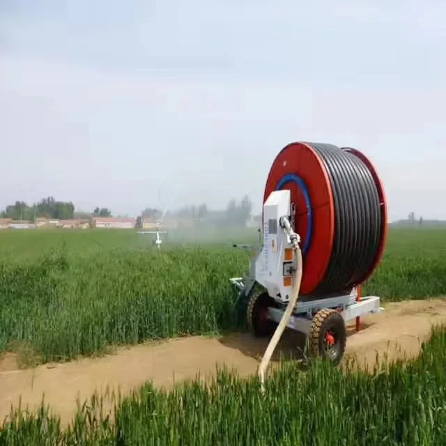 Agriculture Water Center Pivot Travelling Reel Sprinkling Irrigation System