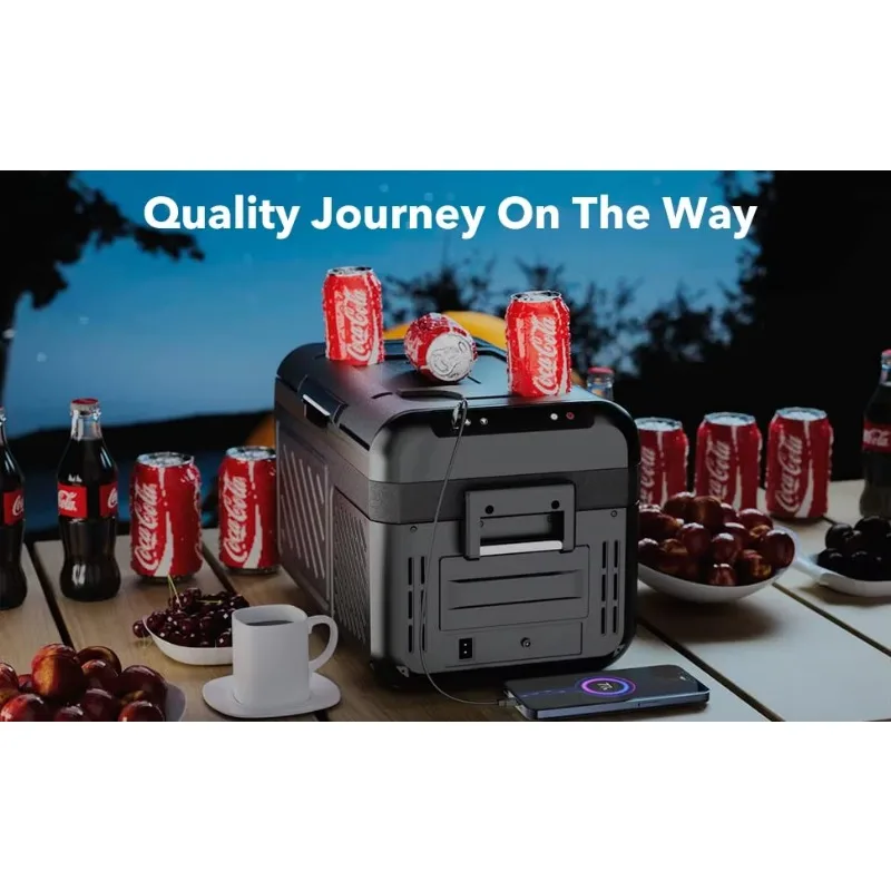 

TULX 2022 Factory Direct Sale 25L Mini Car Fridge and Car Portable Fridge Freezer Refrigerator