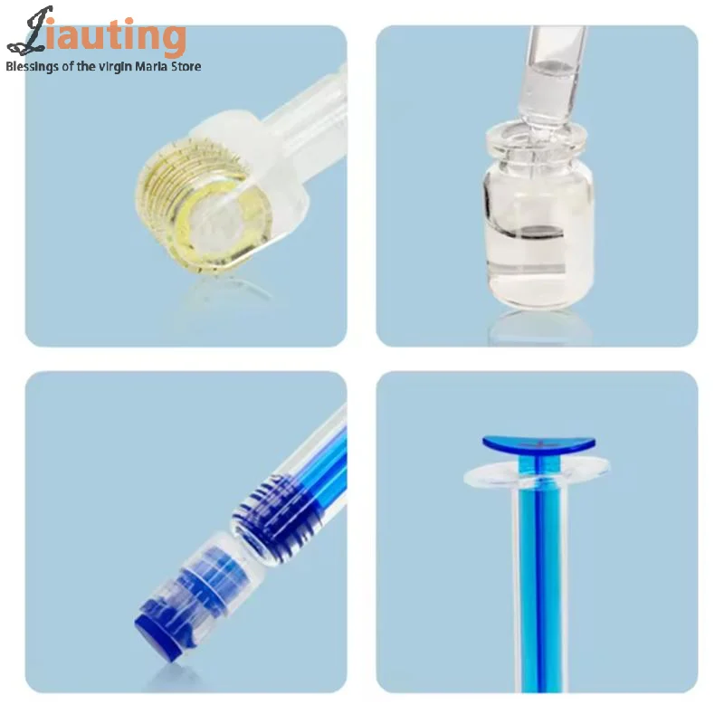 0.25mm Derma Microneedle Roller Beauty Tool For Face Scalp Care Serum Application - view 3