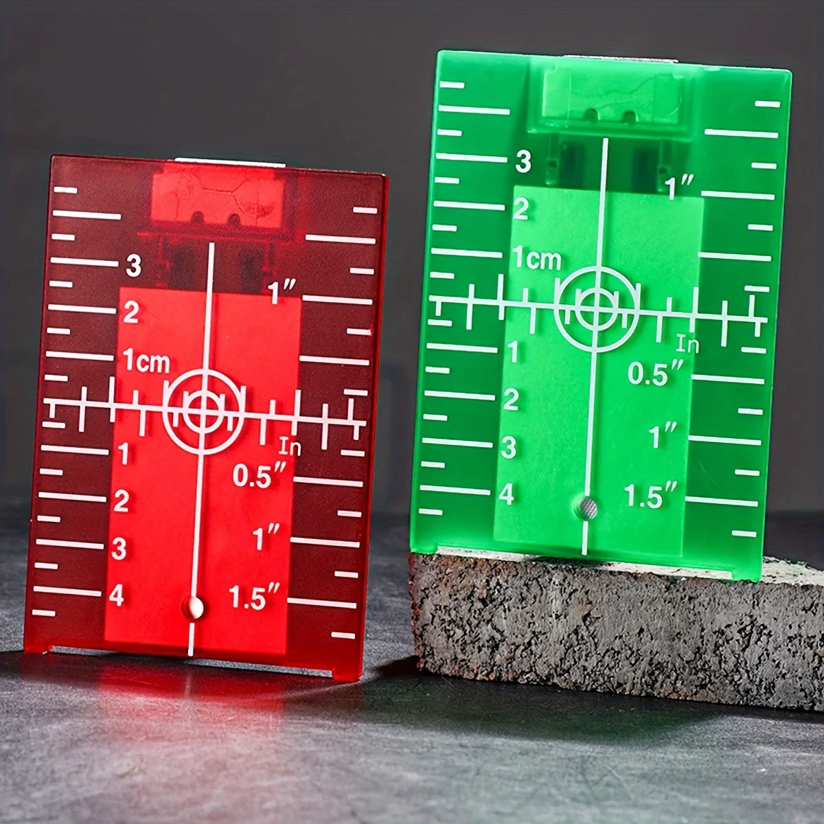 Magnetic Floor Target Plate - Heavy Duty Laser Target Plate with Sturdy & Secure Stand - Enhance The Brightness