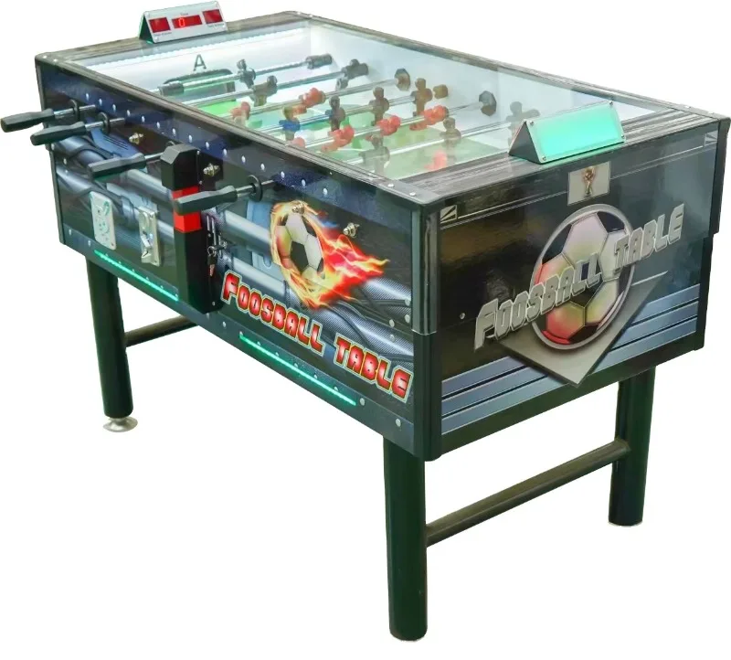 

Classic Football Arcade Table Machine Coin Operated Sport Game Classic Football & Soccer Table