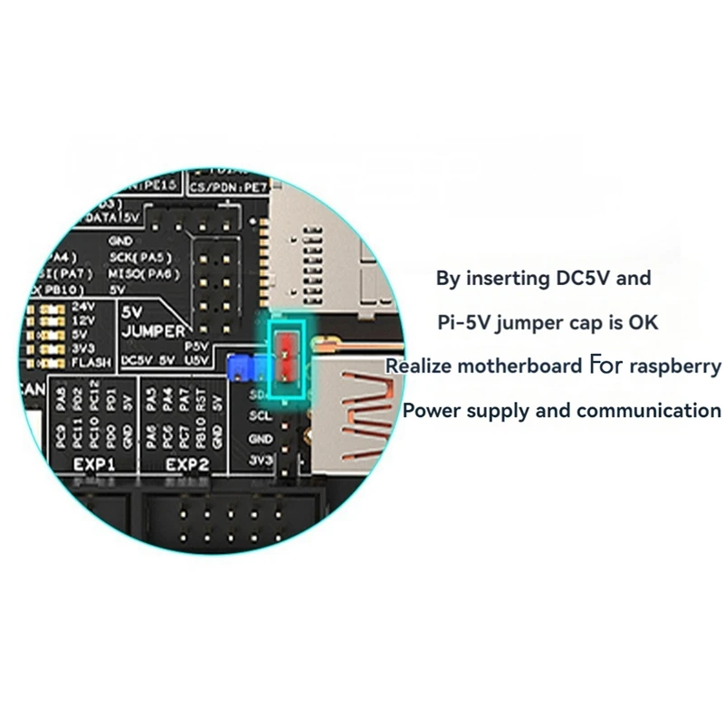 Spider V3.0 H7 32-битная материнская плата привода 24 В/48 В дополнительная плата питания 8-осевой привод TMC5160T TMC2209 для Voron