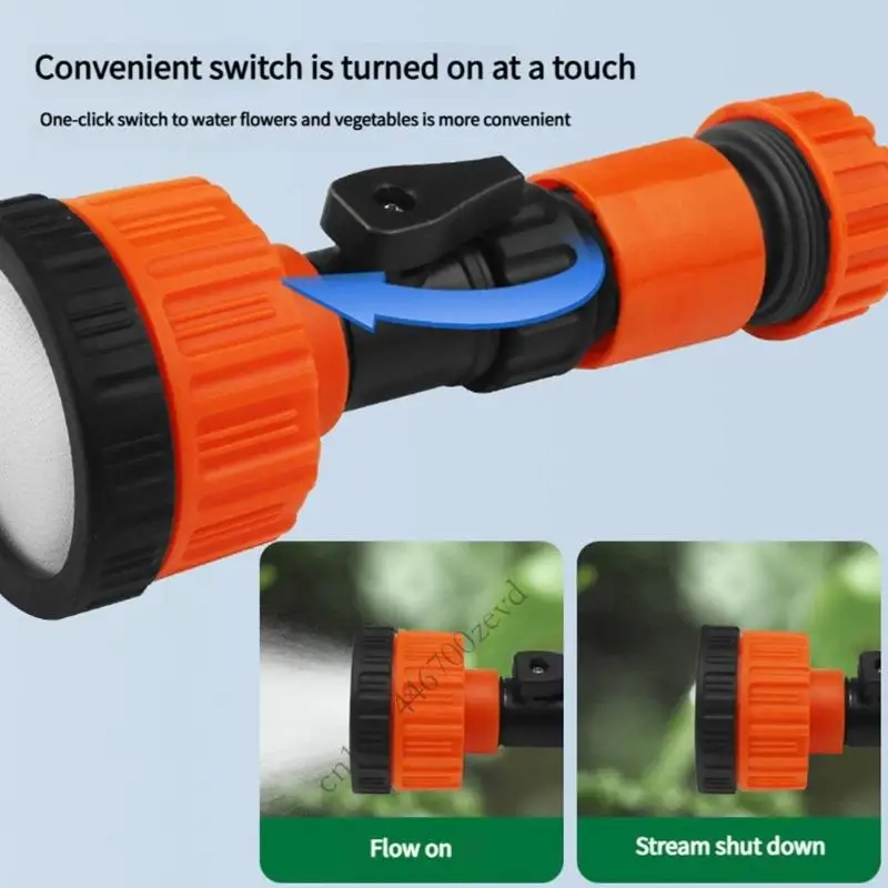 بخاخ لطيف للشتلات حتى توزيع المياه فوهة قابلة للتعديل لتوفير المياه تصميم أداة البستنة P9YB