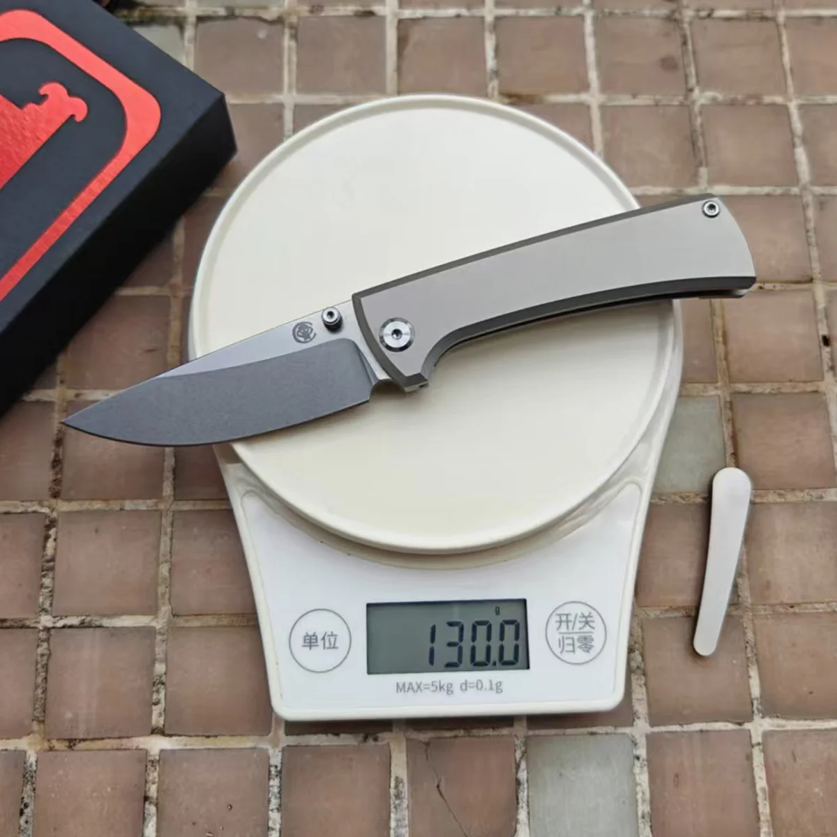 RCK9 Chaves Ultramar Ceramic Bearing Titanium Survival EDC Tool Mark M390 Logo Camping Hunt Outdoor Kitchen Folding New Knife
