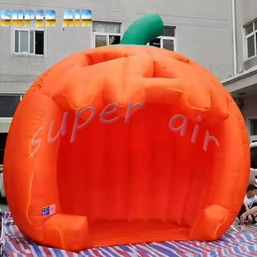 الجملة في الهواء الطلق مرحلة حفلة الهالوين منزل اليقطين نفخ عالي الجودة للعب الأطفال #1