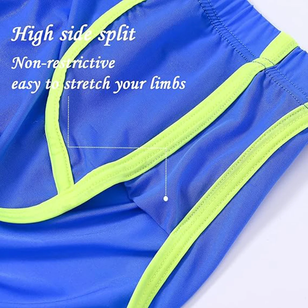 Zonbailon Men’s Silk See Thru Boxer Briefs Sexy Mesh Lingeries Split SIde Bulge Pouch Boxers Shorts Mens Ultra Thin