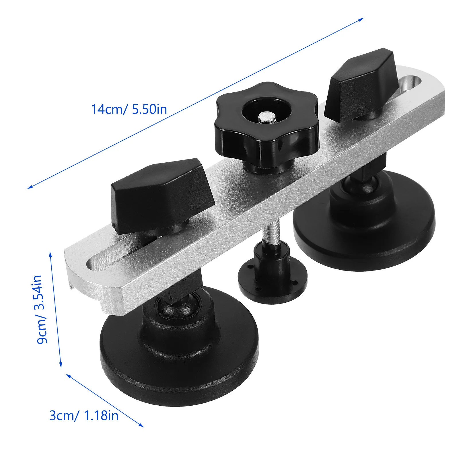 1Set Comprehensive Car Dent Remover Tool Kit Paintless Repair Door Dings Hail Damage DIY Sliver Bridge Puller Car Dent Remover