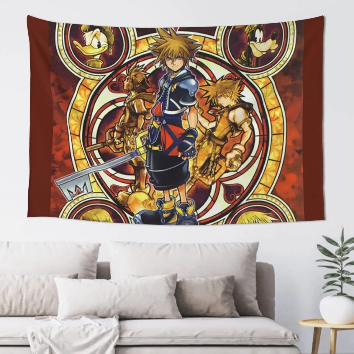 Sora Awakening Tapestry Japanese Room Decor Wallpaper Bedroom Tapestry