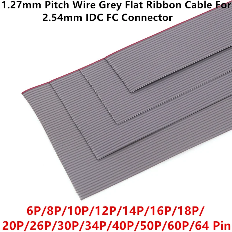 1Meter 1.27mm Pitch 10/12/14/16/18/20/26/30/3...
