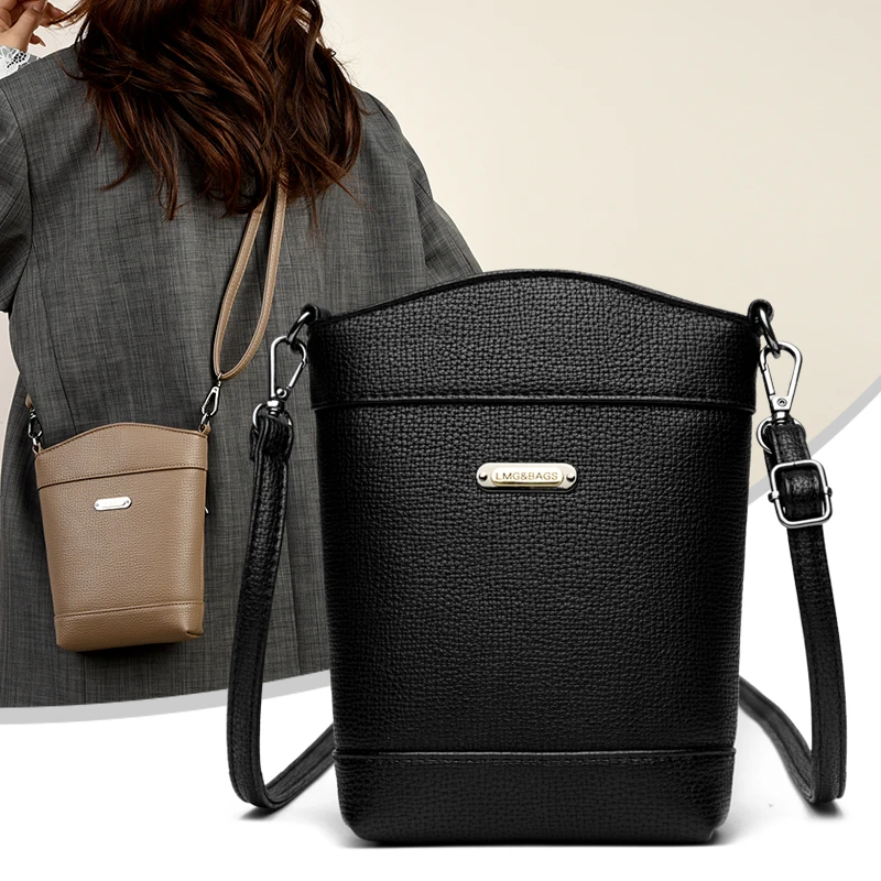 

Ladies Fashion Shoulder Bag PU Leather Multi-Function Handbag Crossbody Purse Top Handle Bag for Daily Office Mobile phone bag