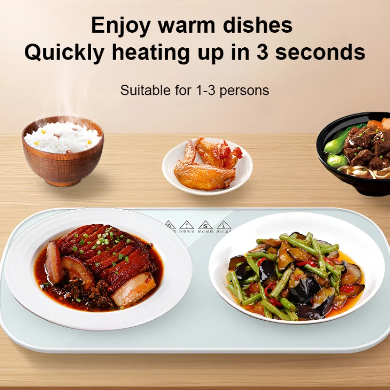 Food Insulation Board Multifunctional Intelligent Constant Temperature Food Warming Tray Food Warmer