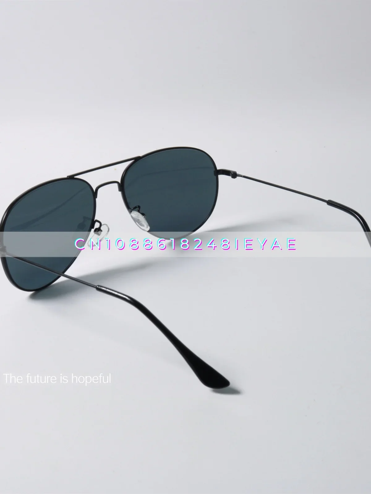 Classic Pilot Sunglasses UV400 Anti-ultraviolet Radiation Niche Concave Design Toad Sunglasses