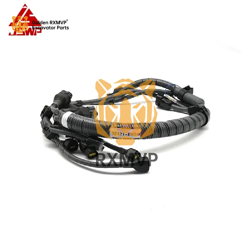 for KOBELCO Excavator Engine Injector Wiring Harness VH82121E0G40 for SK200 SK250 SK260-8 KOBELCO VH82121E0G40 Wire Harness