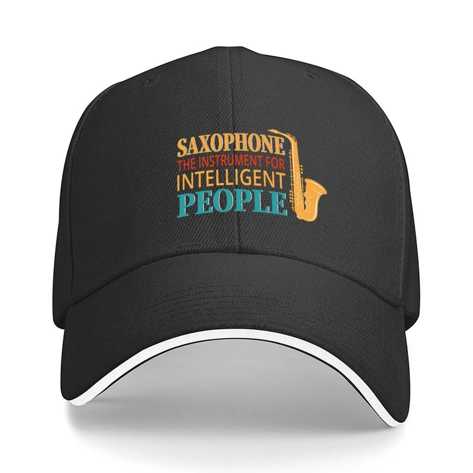

Saxophone The Instrument For Intelligent People Funny Saxophone Player Saxophone Saxophonist Musical Instruments Sa Baseball Cap