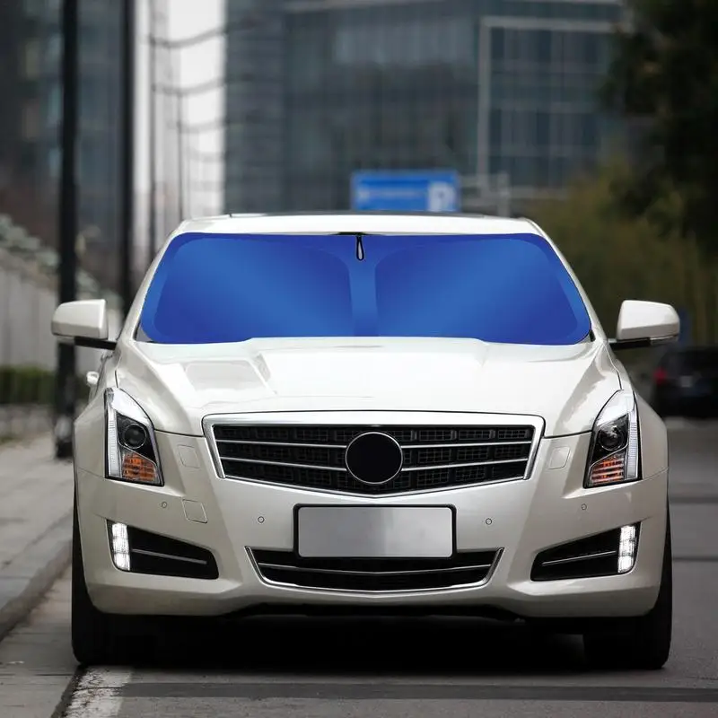 โล่รถป้องกันแสงแดดกระจกหน้ารถหนาม่านบังแดดภายในรถยนต์ป้องกันแสงแดดเย็นม่านบังแดดสะท้อนแสงสําหรับ