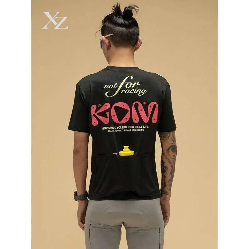 Hot Sale Lightweight Breathable Summer Cycling Print T-Shirt Short Sleeve Unisex Outdoor Commuting Casual Shirt Women's Style