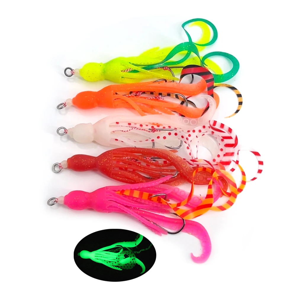 Soft Silicone Squid…