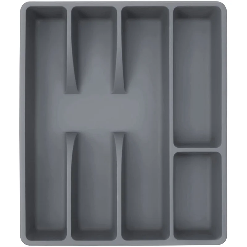 El nuevo cajón organizador de cocina, soporte para cubiertos, organizador de utensilios, bandeja organizadora de cubiertos, organizadores de cubiertos de plástico
